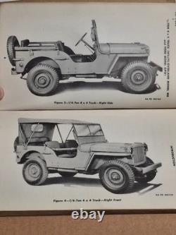 Original 1944 TM9-803 War Department Manual Willys-Overland MB, Ford GPW