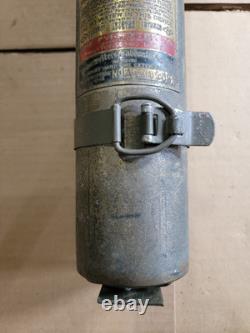 Original 1.5 Quart Fyr Fyter Fire Extinguisher & Bracket WWII MB GPW Jeep Dodge