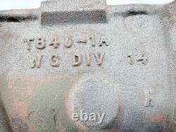 Original Ford GPW Jeep Willys MB T84 Transmission Housing T84J-1A Date H245D T-3