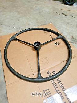 Original Metal Spoke Steering Wheel for Willys MB Ford GPW Jeep Part# A535 G503