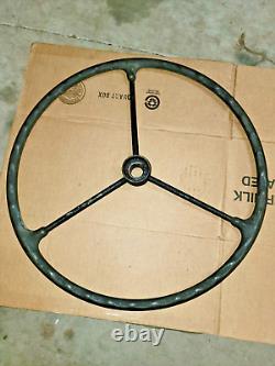 Original Metal Spoke Steering Wheel for Willys MB Ford GPW Jeep Part# A535 G503