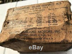 Original NOS WW2 Willys MB Ford GPW Jeep Differential Gear Service Kit