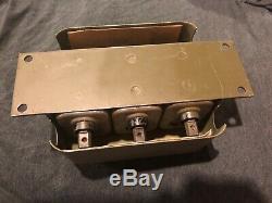 Original Radio Suppression Box Filterette TOBE Ford GPW Willys MB WW2 Jeep