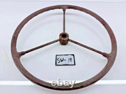 Original Sheller Ford GPW Jeep Willys MB WWII 3-Spoke Steering Wheel SW-19