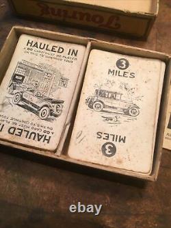 Original Teens 20-30s Touring car card game great graphics