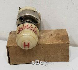 Original Vintage Heater Defroster Switch Illuminated NOS Part 40s50s60s