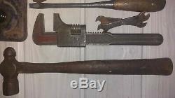 Original WW2 Willys MB Ford GPW JEEP JACK, Barcalo Wrenches Alemite & Toolbag