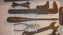 Original WW2 Willys MB Ford GPW JEEP JACK, Barcalo Wrenches Alemite & Toolbag