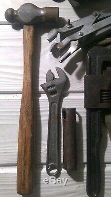 Original WW2 Willys MB or Ford GPW JEEP JACK, Controlled Steel Wrenches Irwin