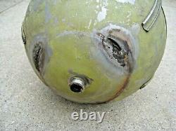 Original WWII B-17 B-24 B-25 Oxygen Tank Hot Rod Accessory Gas Fuel Air Rat WW2