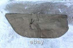 Original Ww2 Jeep Willys MB Ford Gpw L Half Door Cover Canvas USA Us Lend Lease