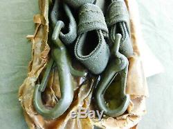 Original Wwii U. S. Jeep Door Safety Straps Nos In Wrapper Ford Gpw Willys MB