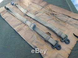 Original Wwii U. S. Jeep Door Safety Straps Pair In Wrapper Willys MB & Ford Gpw