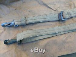 Original Wwii U. S. Jeep Door Safety Straps Pair In Wrapper Willys MB & Ford Gpw