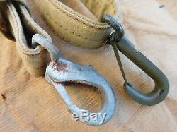 Original Wwii U. S. Jeep Door Safety Straps Pair In Wrapper Willys MB & Ford Gpw