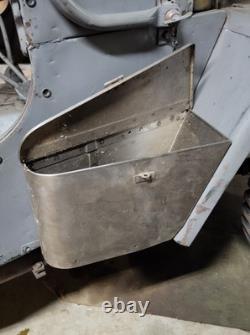 Passenger Side Fender Storage Box Willys M38, MB, Ford GPW Jeep Westinghouse T-1