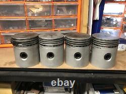 Piston Set. 060 L134 With Gudgeon Pins Willys MB Jeep Ford GPW WW2