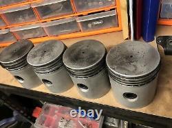 Piston Set. 060 L134 With Gudgeon Pins Willys MB Jeep Ford GPW WW2