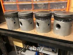 Piston Set. 060 L134 With Gudgeon Pins Willys MB Jeep Ford GPW WW2