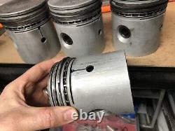 Piston Set. 060 L134 With Gudgeon Pins Willys MB Jeep Ford GPW WW2