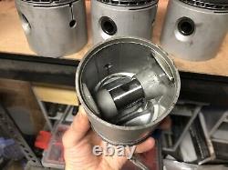 Piston Set. 060 L134 With Gudgeon Pins Willys MB Jeep Ford GPW WW2