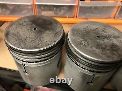 Piston Set. 060 L134 With Gudgeon Pins Willys MB Jeep Ford GPW WW2