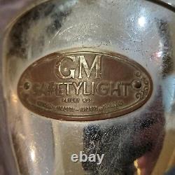 RARE Early 1930s GM SAFETYLIGHT Spotlight Safety Light Accessory Sportlight 32