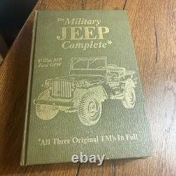 RARE The Military Jeep Complete, Willys MB Ford GPW VINTAGE MINT