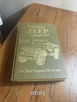 RARE The Military Jeep Complete, Willys MB Ford GPW VINTAGE MINT
