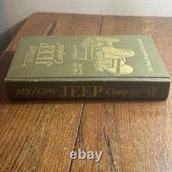 RARE The Military Jeep Complete, Willys MB Ford GPW VINTAGE MINT