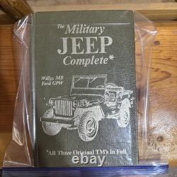 RARE The Military Jeep Complete, Willys Mb/Ford Gpw VINTAGE