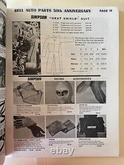 RARE Vintage 50th BELL AUTO Speed PARTS CATALOG 1923-1973