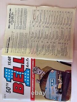 RARE Vintage 50th BELL AUTO Speed PARTS CATALOG 1923-1973