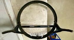 Rare Detroit Carrier Mfg Co. Spare Tire Wheel Mount Ring Rack Rim Assembly Nos