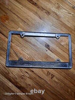 Rare Geo W. Aron & Co Packard Studebaker Willy's Danville Dealership Plate Frame