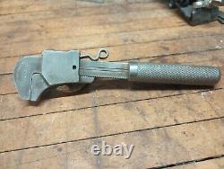 Rare Model A Era 1906 Boston Wrench Co. Quick Adjustable Wrench Knurled Quality