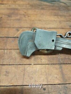 Rare Model A Era 1906 Boston Wrench Co. Quick Adjustable Wrench Knurled Quality