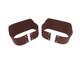 Rear Bumper Set Raw Steel Mb Gpw M38 Cj2a Cj3a Cj3b For New Willys Ford Jeep