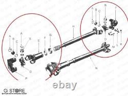 Rear Drive Propeller Shaft Kit for Jeep WIllys MB CJ 2A 3A 3B M38-A1327-New