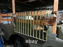 Repro Slat Grill / Head Light Guards Jeep Willys MB Ford Gpw Post Ww2 Hotchkiss