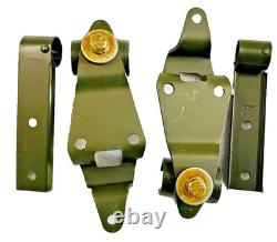 SIDE FRONT TOP BOW PIVOT WITH pivot BRACKET SET Fits WILLYS JEEP FORD MB GPW