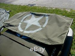 Scheibenabdeckung windshield cover Willy's Jeep MB Ford GPW Hotchkiss