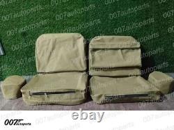 Seat Cover Set with Back Pouch Fits Willys Jeep Ford MB/GPW 1941-44- No Cushion