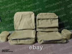 Seat Cover Set with Back Pouch Fits Willys Jeep Ford MB/GPW 1941-44- No Cushion