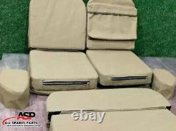Seat Cover Set with Back Pouch Fits Willys Jeep Ford MB/GPW 1941-44- No Cushion