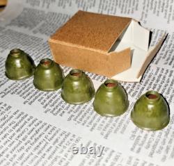 Set Of 5 NOS Valve Stem Protectors Willys MA, MB, M38 Ford GPW GPA Jeep WO-A5987