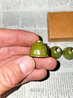 Set Of 5 NOS Valve Stem Protectors Willys MA, MB, M38 Ford GPW GPA Jeep WO-A5987