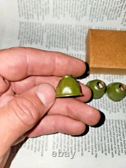 Set Of 5 NOS Valve Stem Protectors Willys MA, MB, M38 Ford GPW GPA Jeep WO-A5987