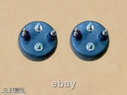 Set of 2 Cat Eye Rear Tail Light Green 4 For Jeep Willys MB Ford GPW Truck