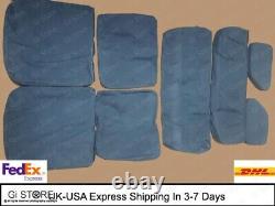 Slip On Seat Cushion Cover Set For Jeep Willys Ford MB GPW G-503 Canvas witho Foam